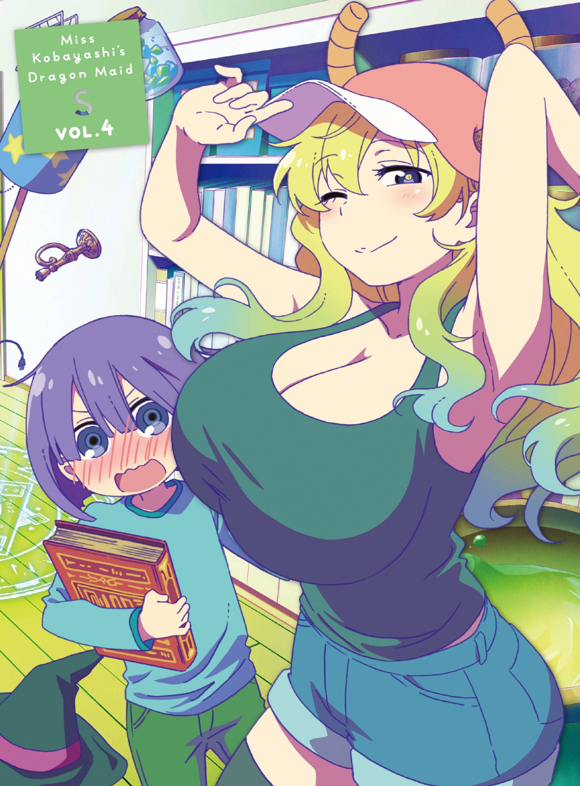 Kobayashi-san Chi no Maid Dragon S Vol 4 Blu-Ray/DVD
