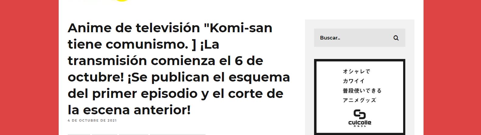 Twitter Komi san tiene comunismo