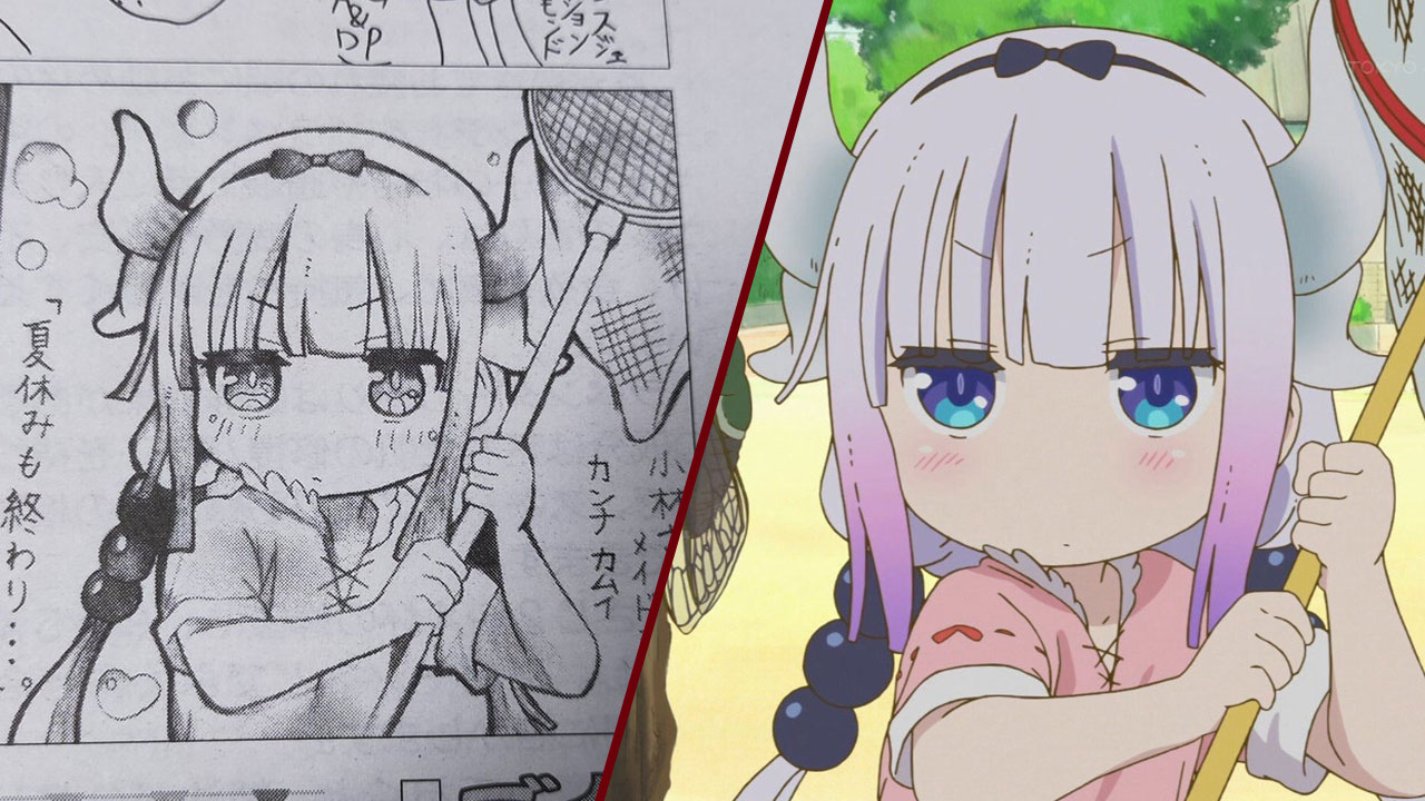 Kobayashi-san Chi no Maid Dragon Estudiante de Primaria