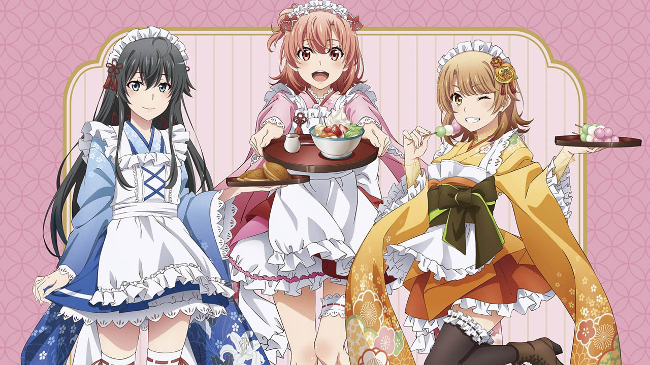 Ya están disponibles los productos de las chicas de Oregairu vestidas de maids