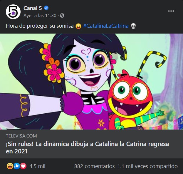 canal catalina la catrina banner