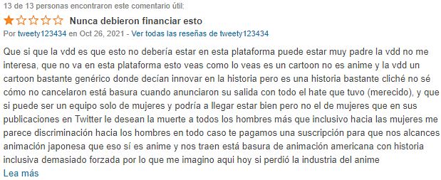 comentario High Guardian Spice