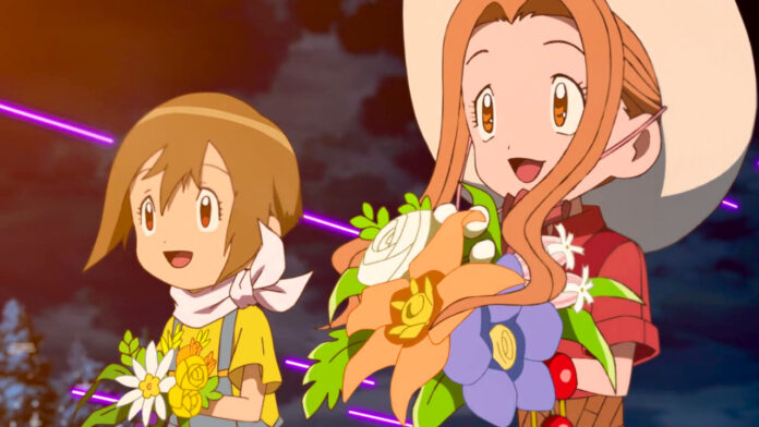 digimon adventure - hikari y mimi