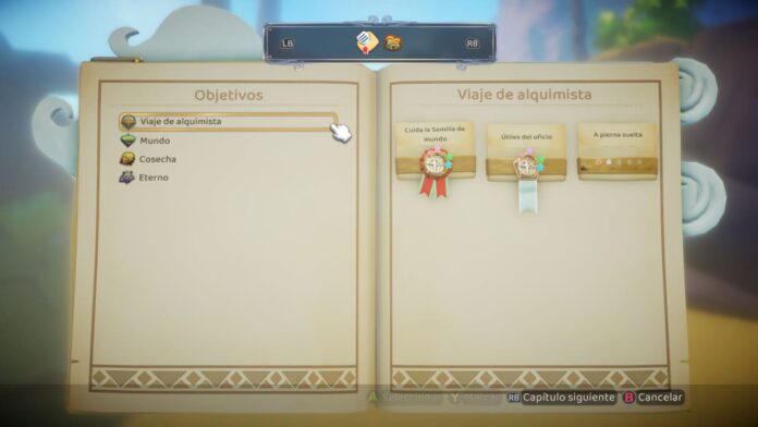 Grow Song of the Evertree - objetivos