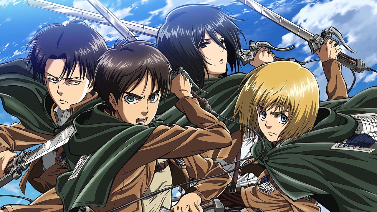 Shingeki no Kyojin - Eren, Mikasa, Armin y Levi inspiran una nueva línea de productos