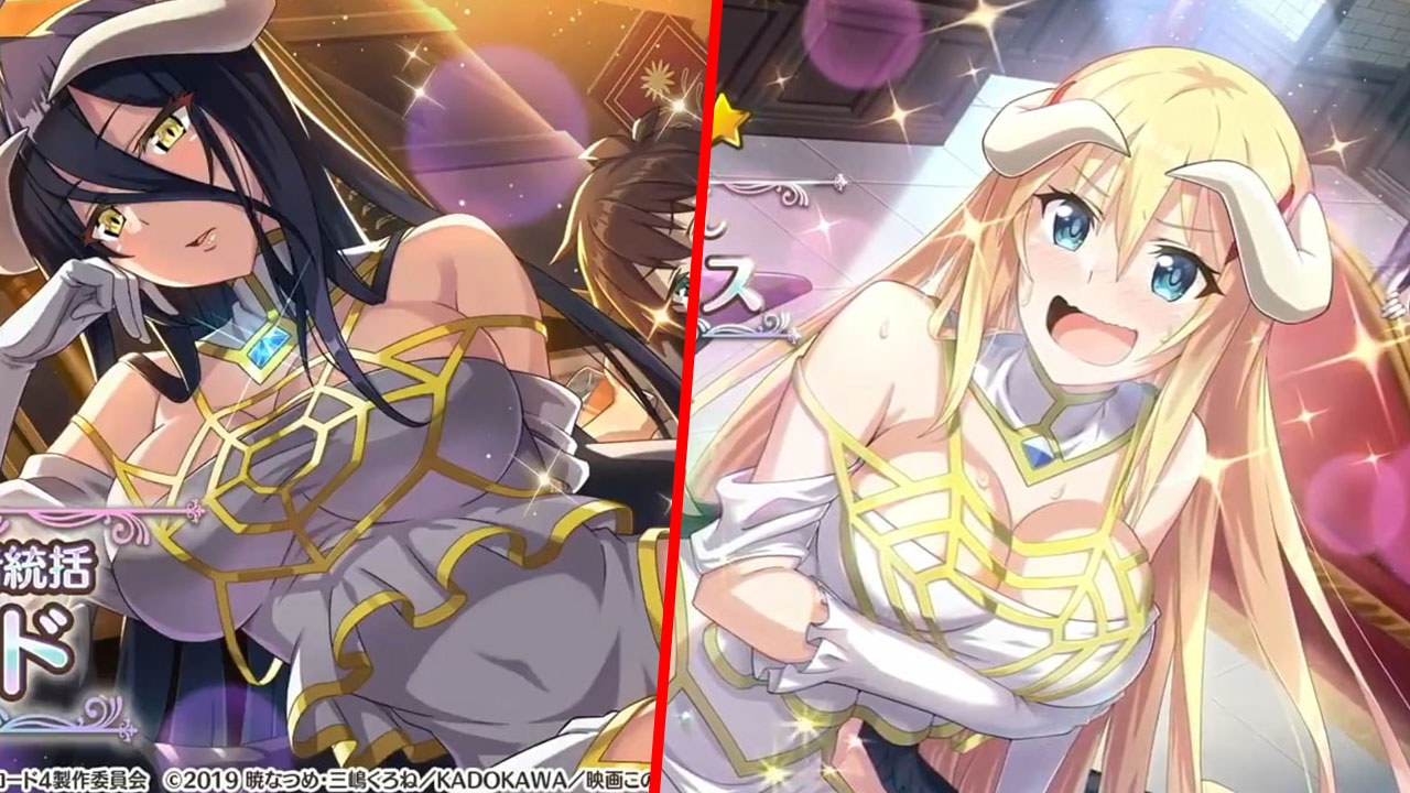 Konosuba Fantastic Days anuncia una épica colaboración con Overlord