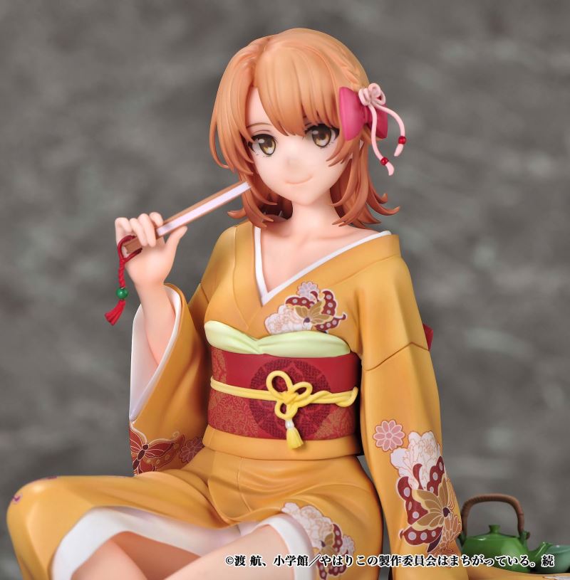 Oregiaru: Iroha Isshiki viste un hermoso kimono en una figura