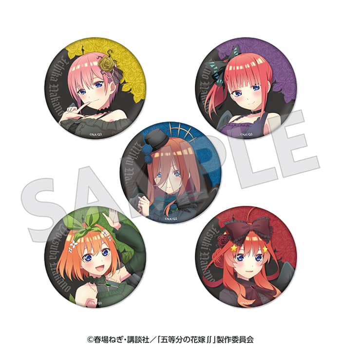 Las quintillizas Go-Toubun no Hanayome visten encantadores trajes de Ángeles caídos 