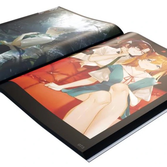 Evangelion x Pixiv fanart collection el libro ya esta a la venta para occidente y Japón
