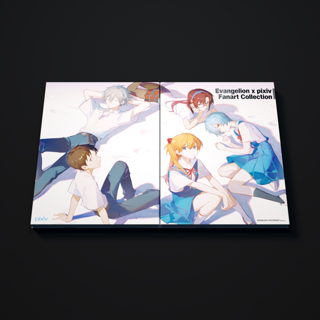 Evangelion x Pixiv fanart collection el libro ya esta a la venta para occidente y Japón