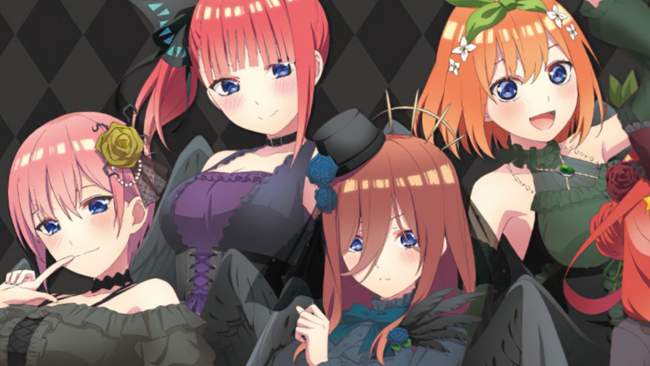 Go-Toubun no Hanayome Las quintillizas se visten de ángeles caídos