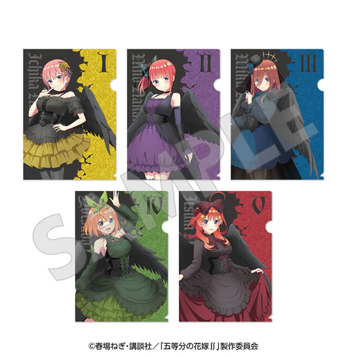 Las quintillizas Go-Toubun no Hanayome visten encantadores trajes de Ángeles caídos 