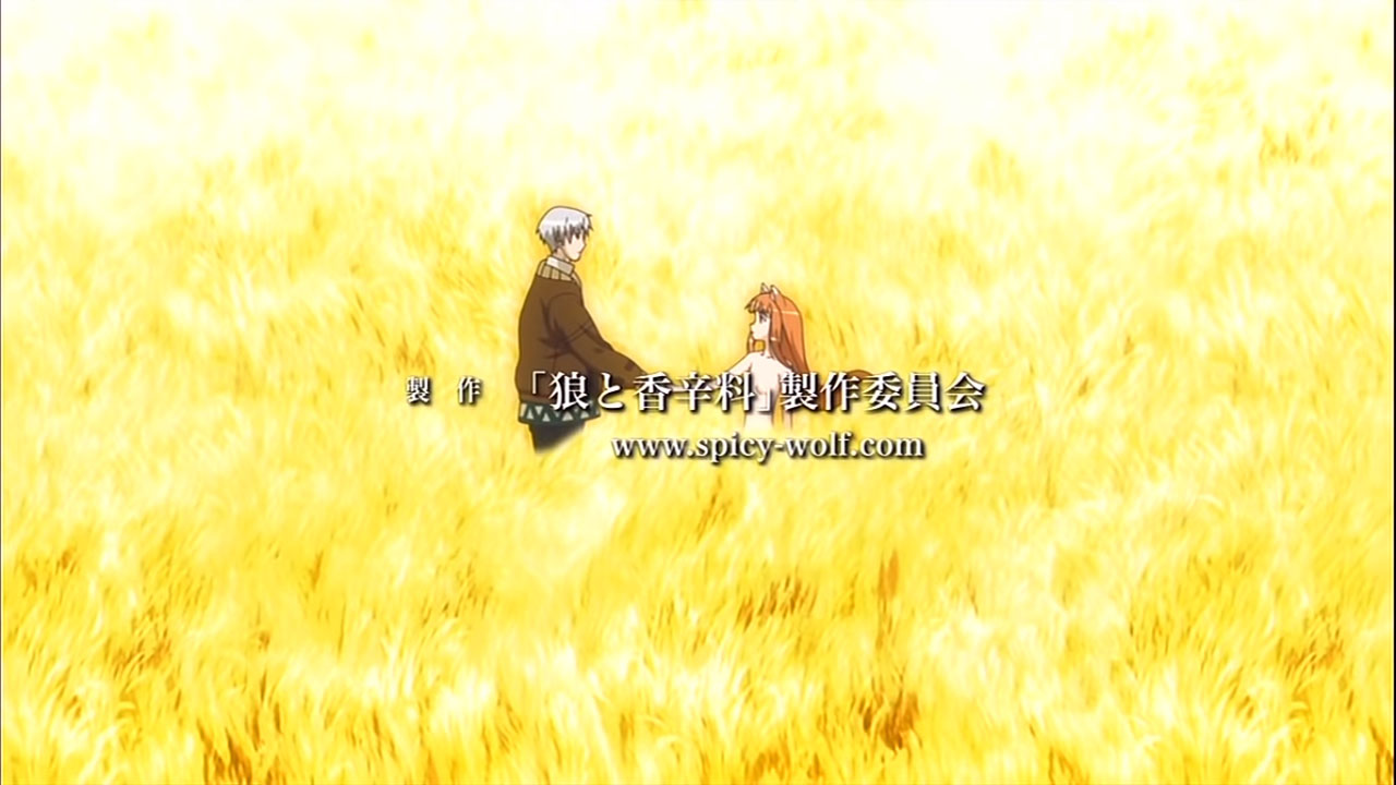 horo y lawrence se dan la mano