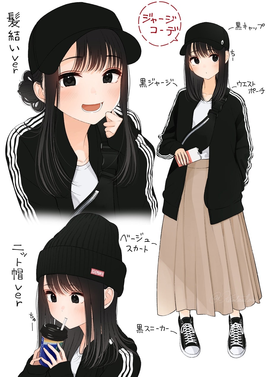 Ilustrador japonés se vuelve viral por una ilustración que muestra cómo le gustaría ver en una chica