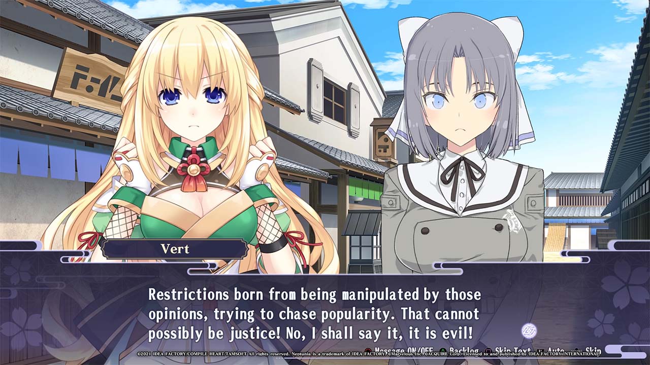 Neptunia x senran kagura