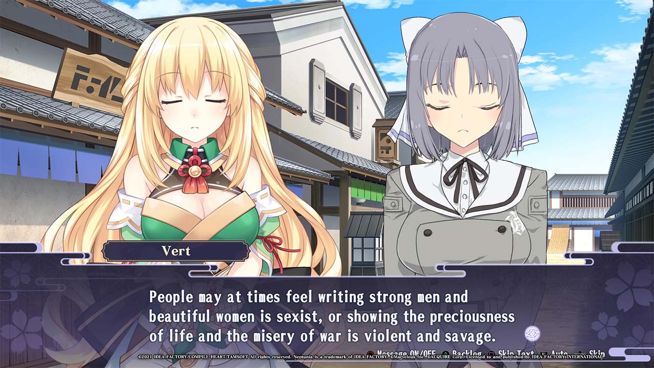 Neptunia x senran kagura