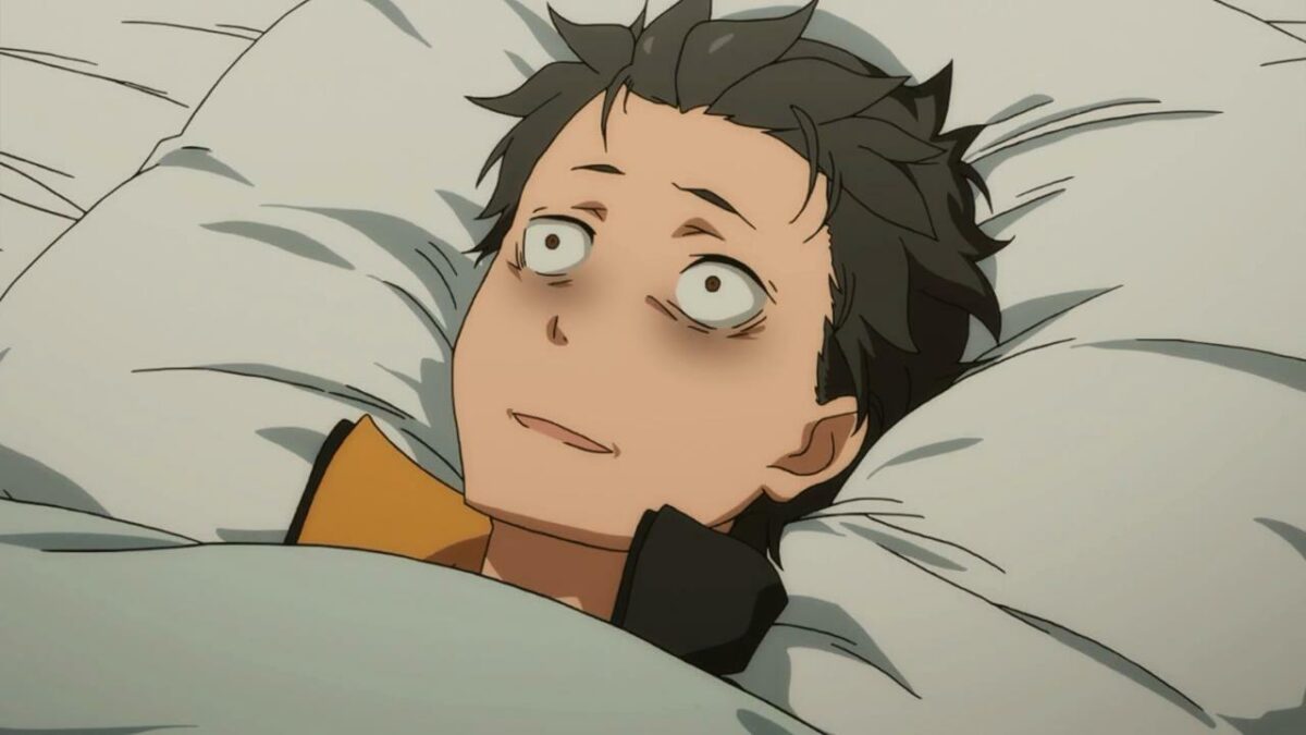 En la primera versión de Re:Zero, Subaru no podía regresar de la muerte