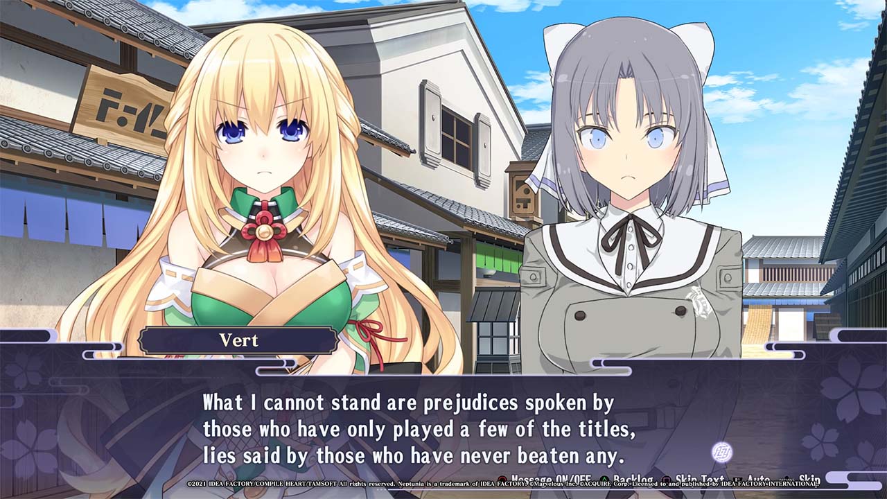 Neptunia x senran kagura