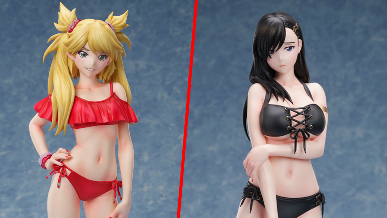 Las chicas de Burn The Witch inspiran figuras en trajes de baño