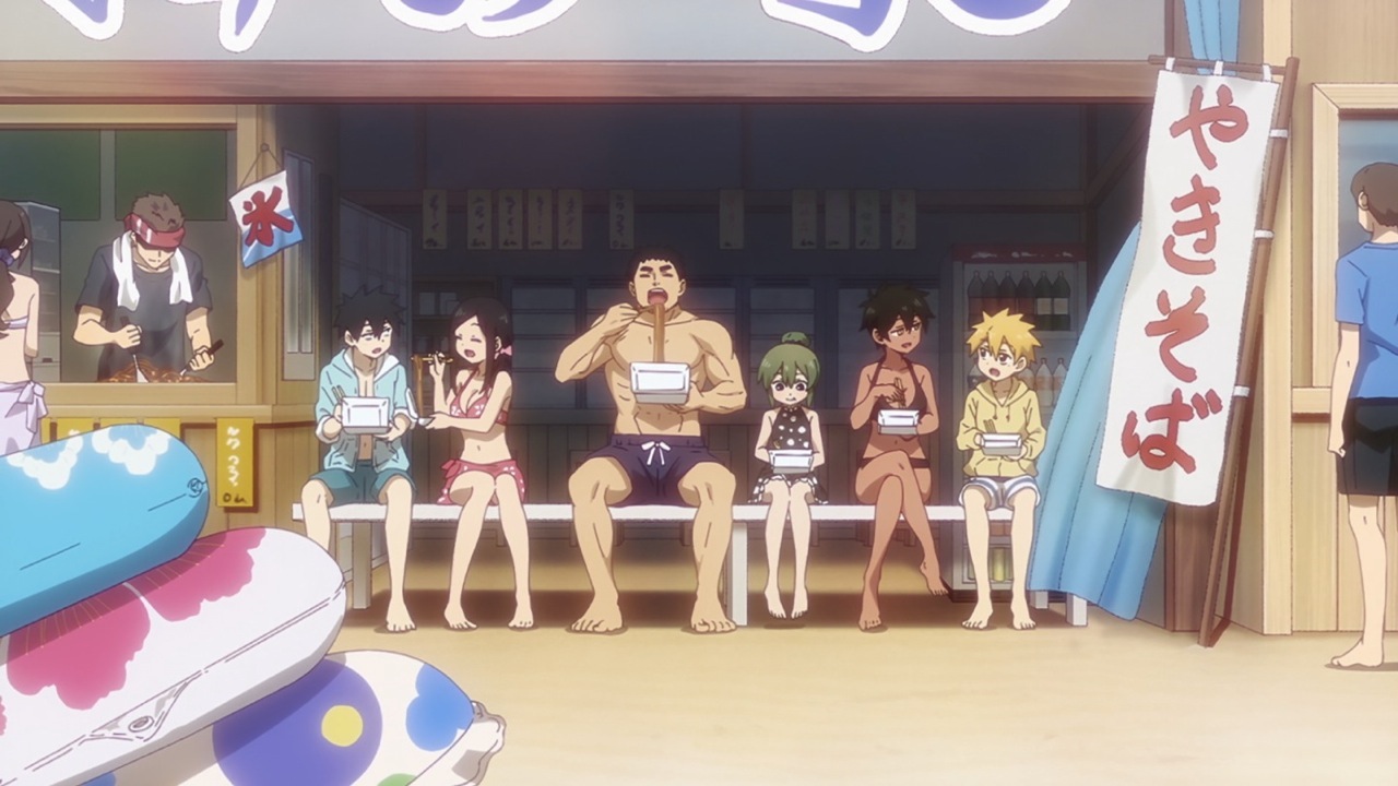 Senpai ga Uzai Kouhai no Hanashi rompe los esquemas tradicionales de los capítulos en la playa al presentar un capítulo bastante entretenido sin recurrir al fanservice.