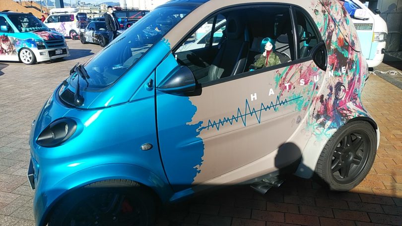 Shimizu Itasha Seaside Fes 2021 estuvo lleno de autos otakus!