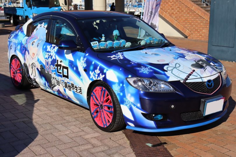 Shimizu Itasha Seaside Fes 2021 estuvo lleno de autos otakus!