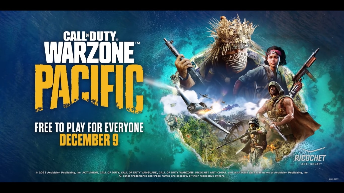 Call of Duty: Warzone - cover - pacific trailer
