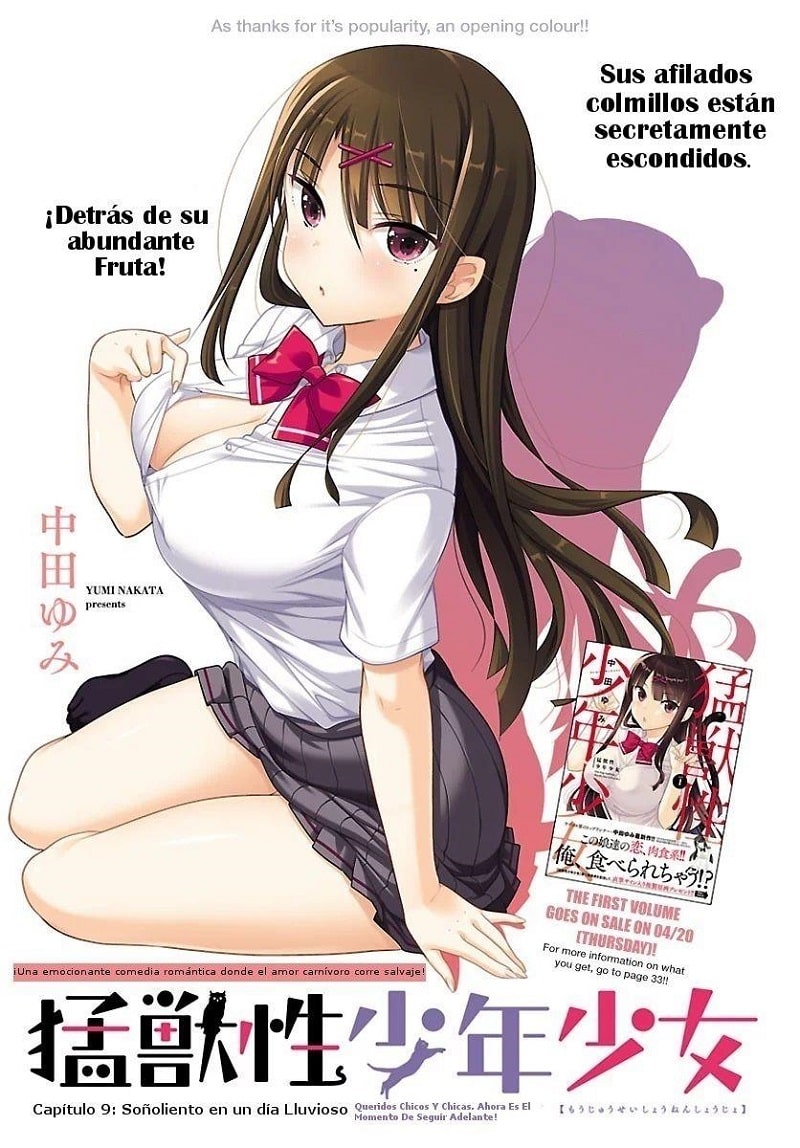 Moujuusei Shounen Shoujo-manga portada-min
