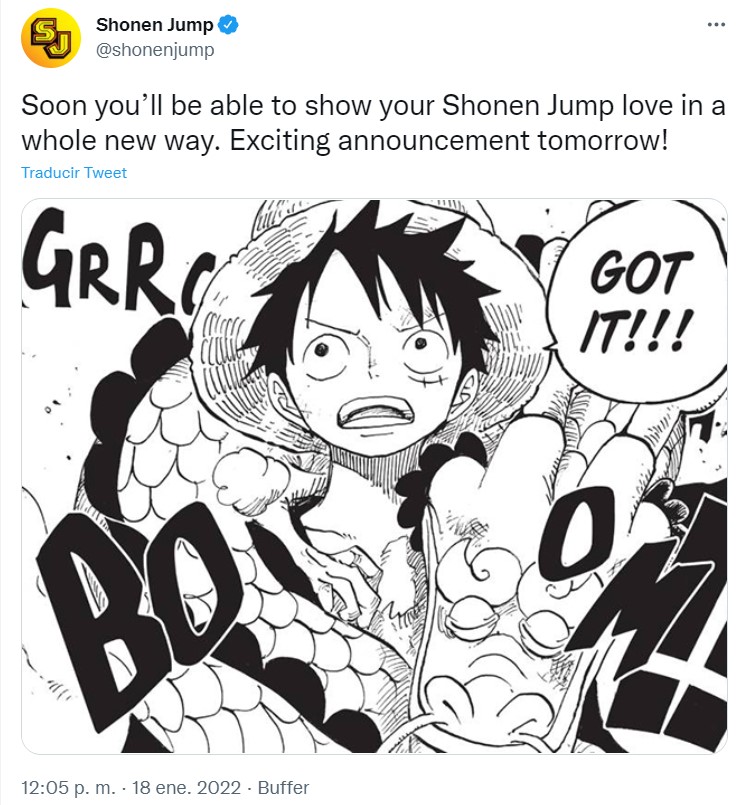 La Shonen Jump anuncia un anuncio importante de One Piece y todos creen que serán NFT