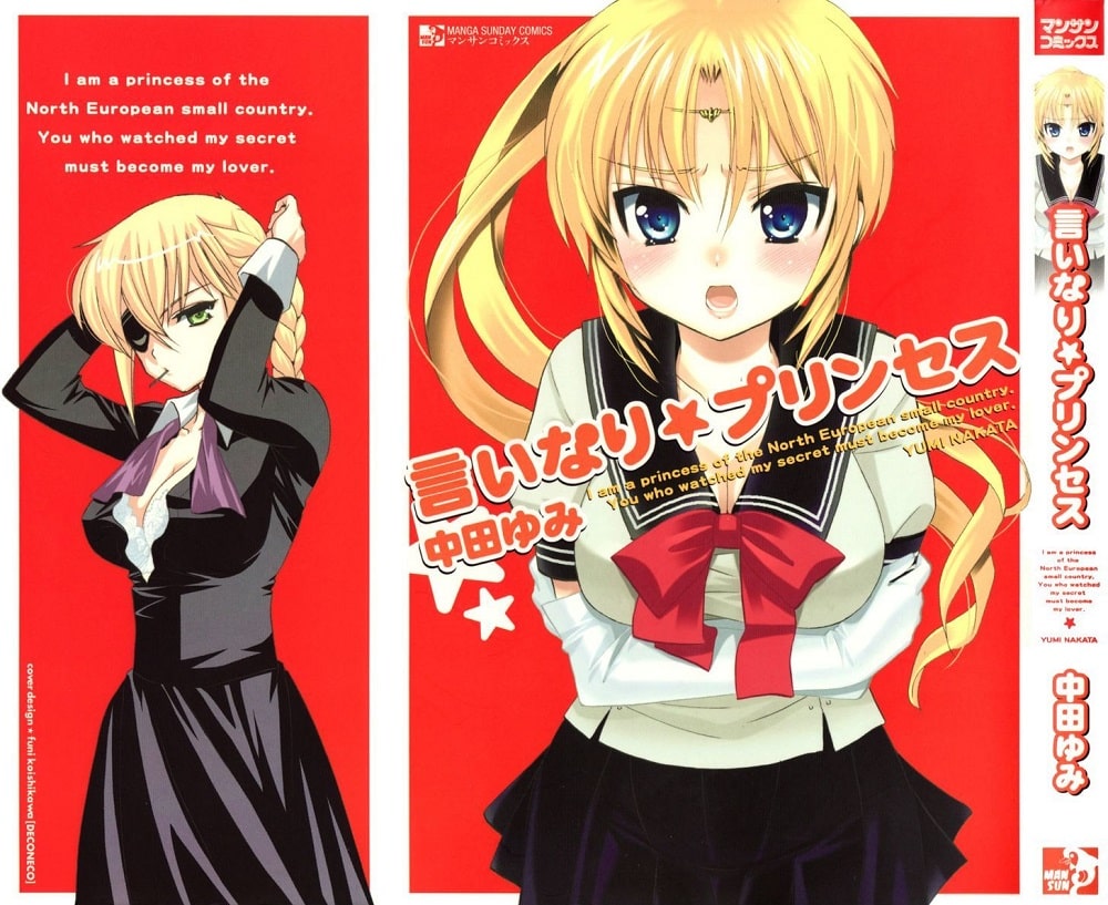 Iinari Princess-manga portada-min