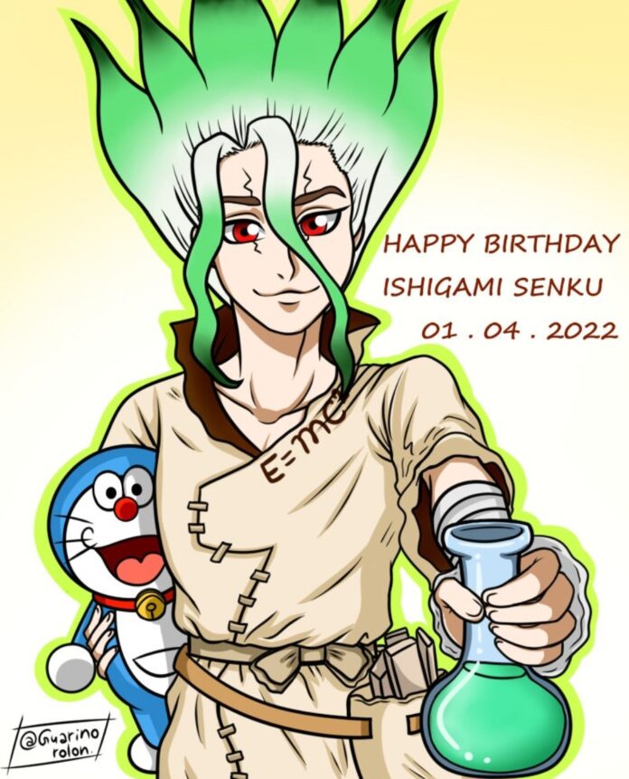  senku ishigami cumpleaños 4
