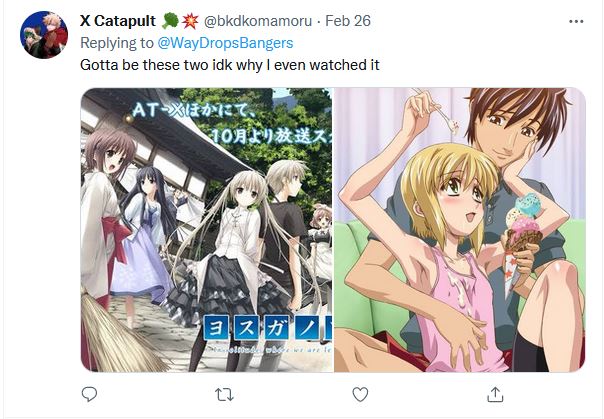 Peor anime Twitter