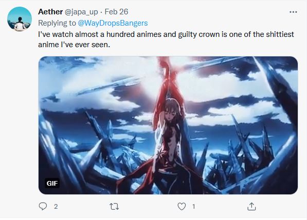 Peor anime Twitter