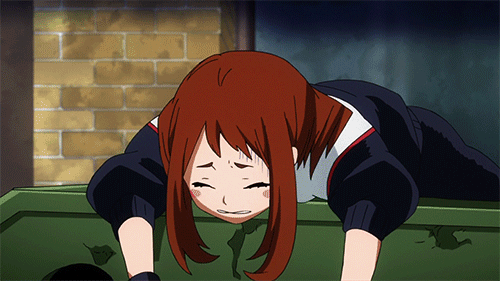 vomito arcoiris en el anime