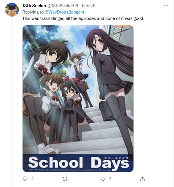 Peor anime Twitter