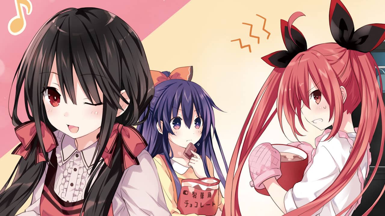 Date a Live celebró San Valentín con una ilustración especial
