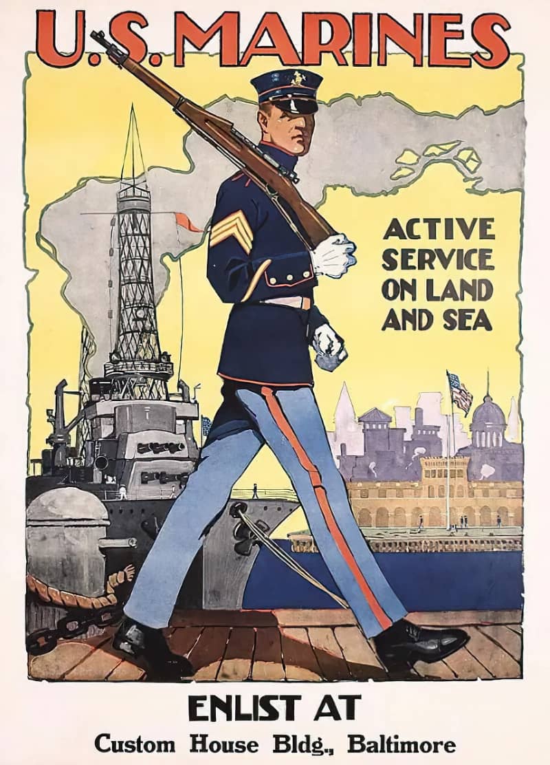 La Marina de EE.UU utiliza a las Waifus para reclutar a los jóvenes. 