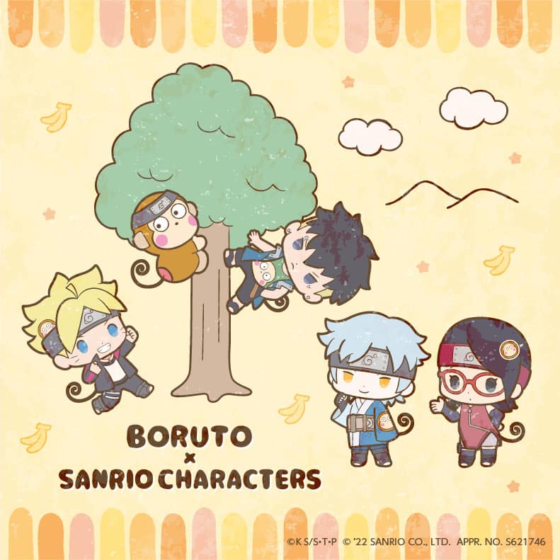 Boruto x Sanrio team 7