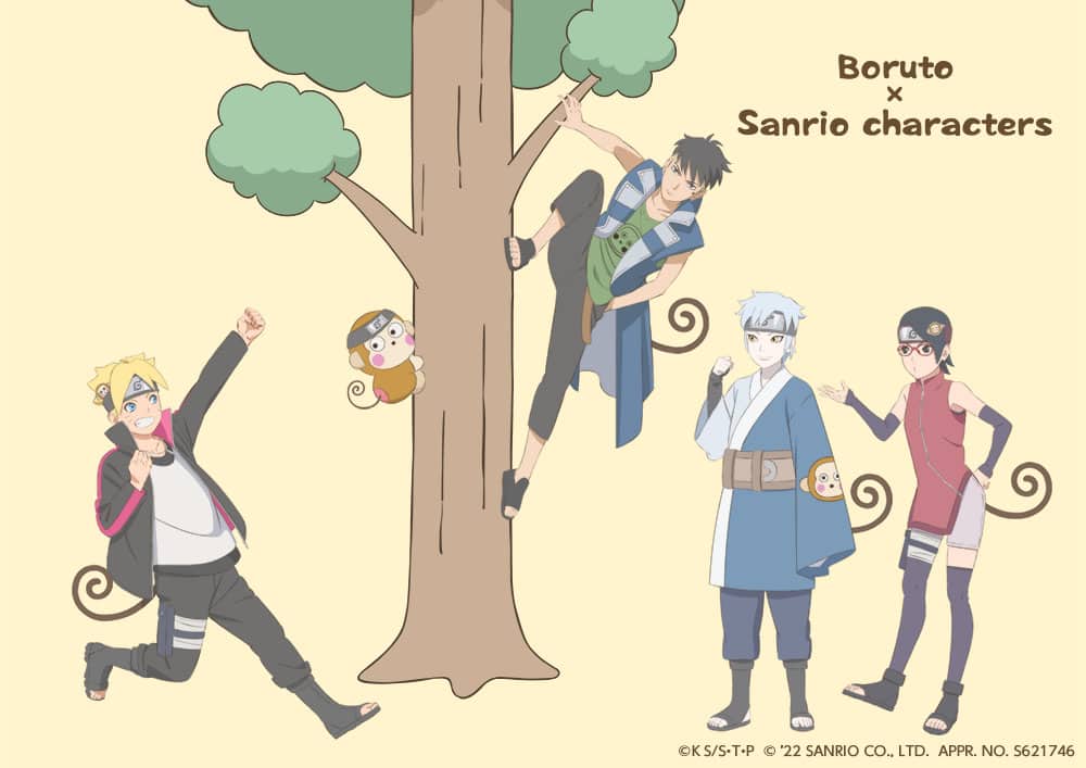 Boruto x Sanrio team 7