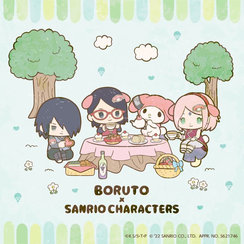 Boruto x Sanrio familia Uchiha