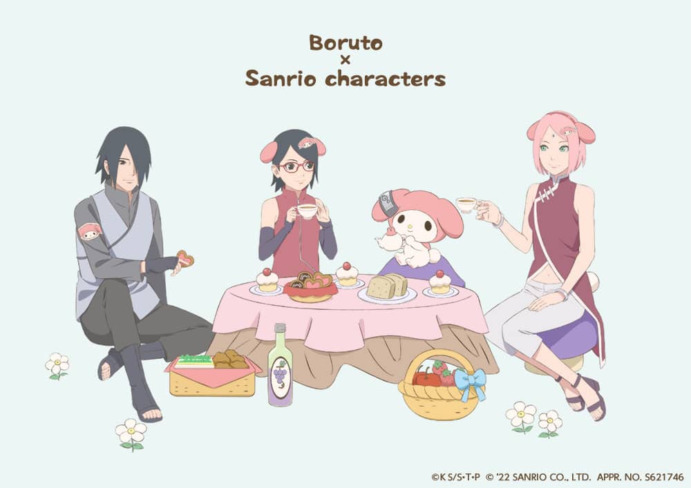 Boruto x Sanrio familia Uchiha
