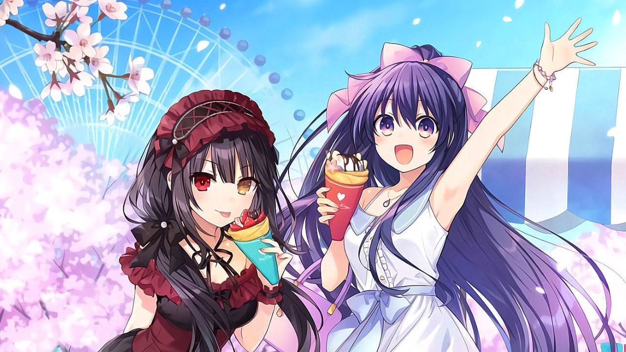 Date a Live Tohka Yatogami y Kurumi Tokisaki