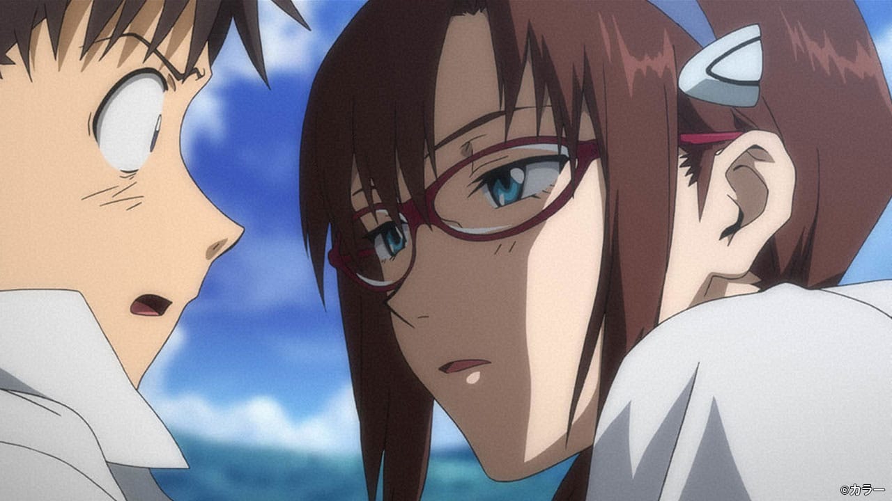 Evangelion Mari Shinji