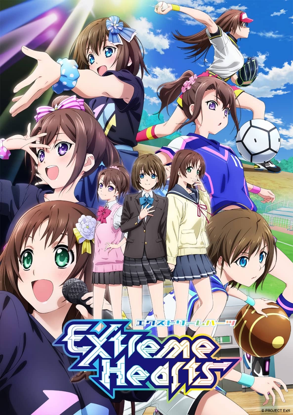 Extreme Hearts anime visual