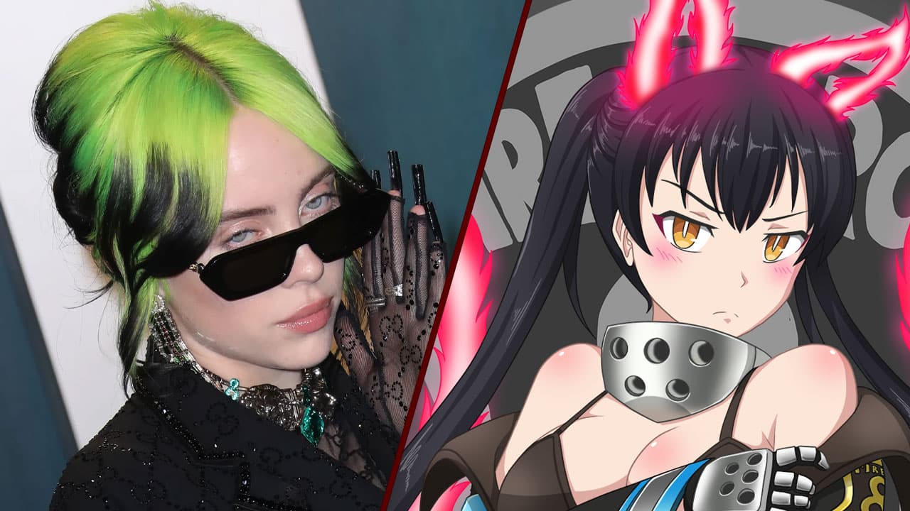 Billie Eilish Tamaki Kotatsu Fire Force