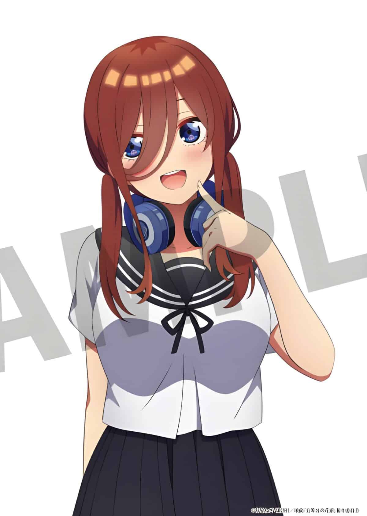 Go-Toubun no Hanayome colaboracion miku