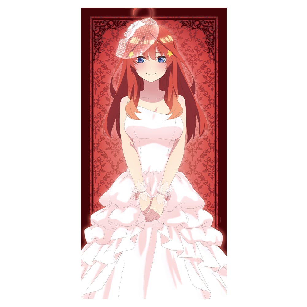 Go-Toubun no Hanayome se visten de novia toalla itsuki