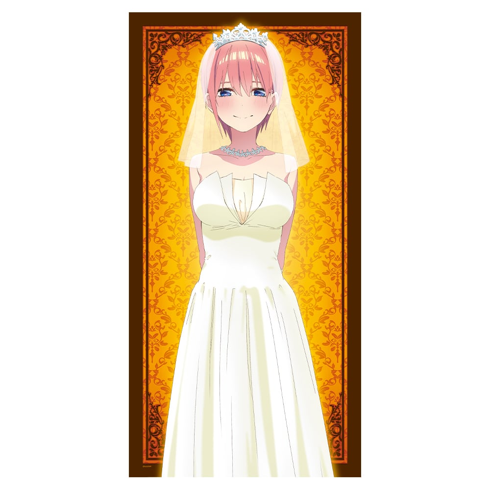 Go-Toubun no Hanayome se visten de novia toalla ichika