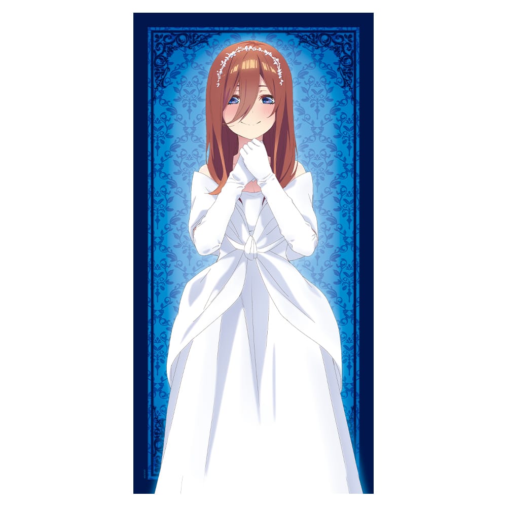 Go-Toubun no Hanayome se visten de novia toalla miku