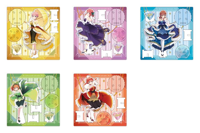 Go-toubun no Hanayome colaboracion animate figuras de acrilico 2